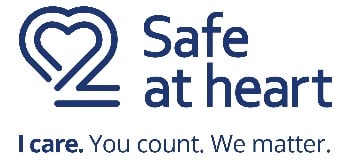 Safe at heart  I care logo