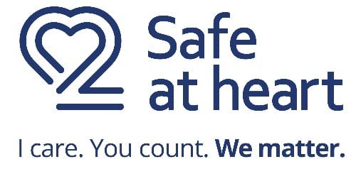 Safe at heart We matter logo