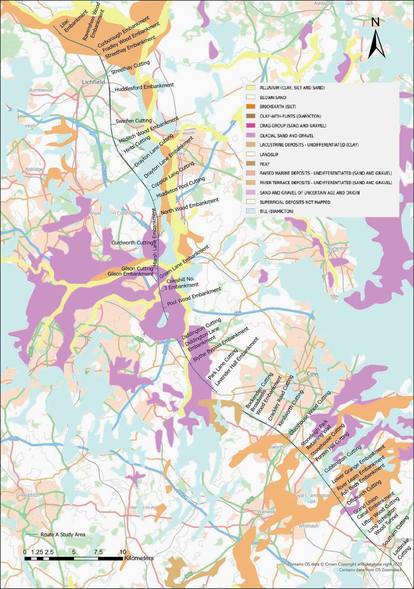 Map of Superficial Geology 