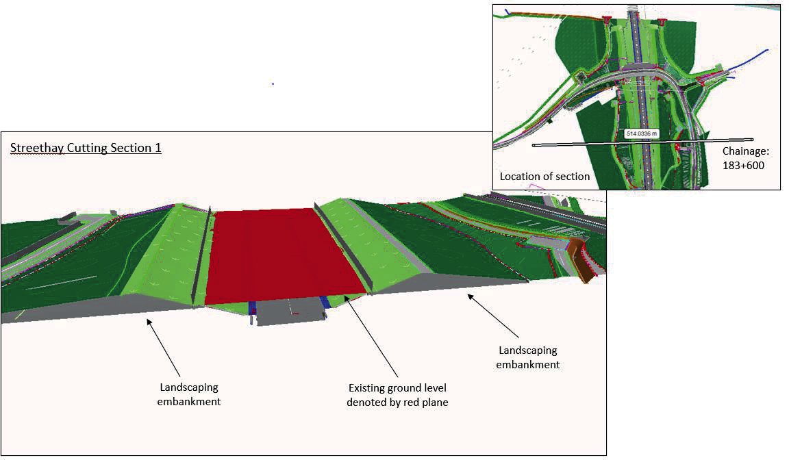 Picuture of Streethay Cutting Section 1