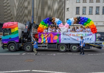  BBV Pride 2022 float 