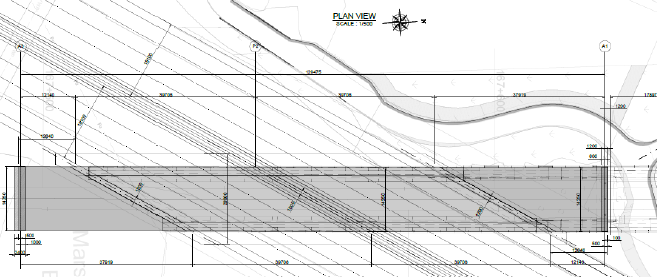 A plan view of Marston Box

