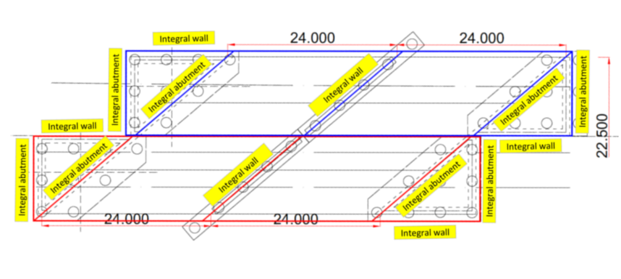 A diagram of the alternative design of Chattle Hill Box Structure 
