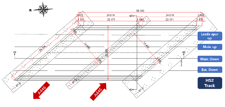 A drawing of a Chattle Hill Box structure 
