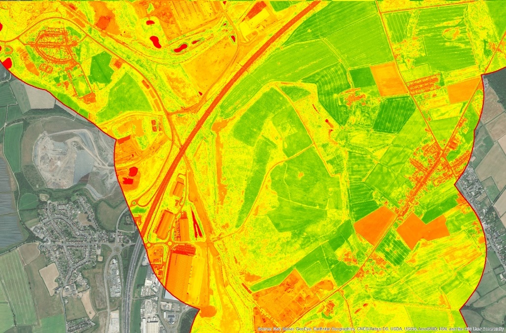 Picture of NDVI data