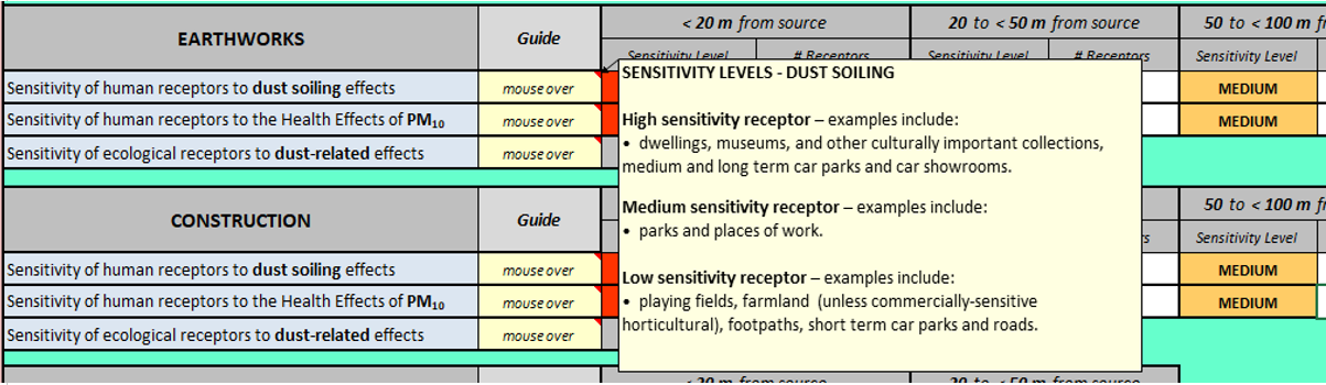 Semi-automated construction dust risk assessment tool - HS2 Learning Legacy